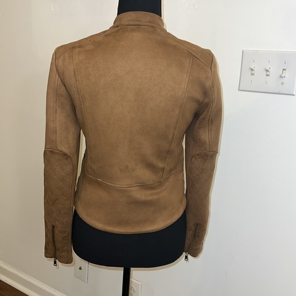 Banana Republic Women’s Brown Light-Weight Asymmetrical Zip Jacket, Sz. XS. - Picture 5 of 13